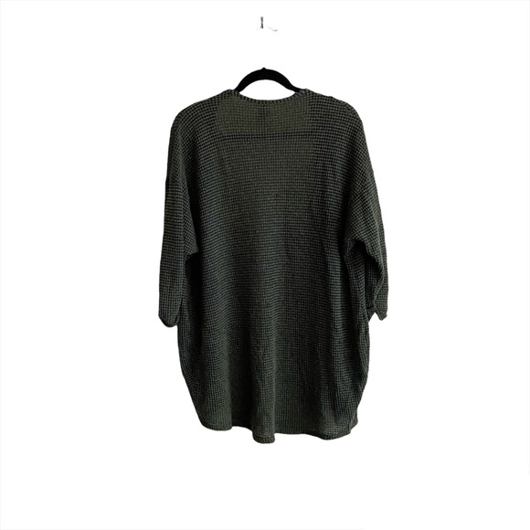 Allison Joy Waffle Knit Lightweight Cardigan Sweater Size Small Business Casual - Picture 2 of 6